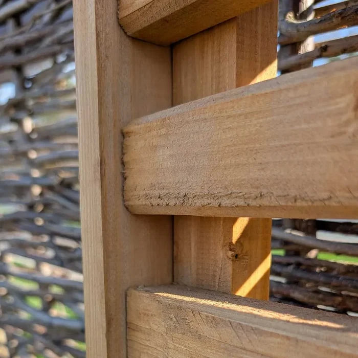 1.8m Black Wooden Trellis for Planter