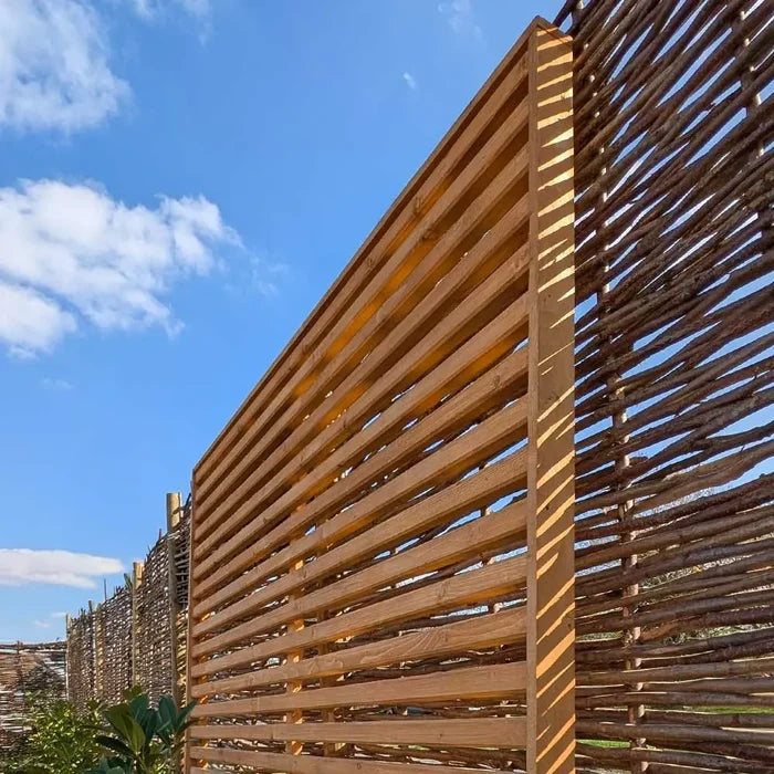 1.8m Black Wooden Trellis for Planter