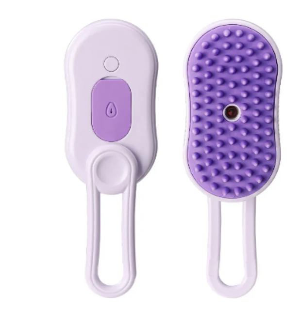 3-in-1 Electric Steam Grooming Brush