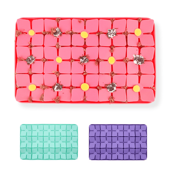 3D Clover Rectangle Slow Feeder - Slow Feeding Bowls from Sale at DoggyTopia