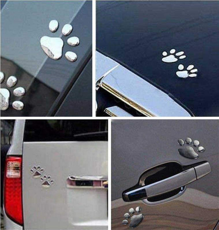 3D Dog Paws Car Decal - Decals from Sale at DoggyTopia