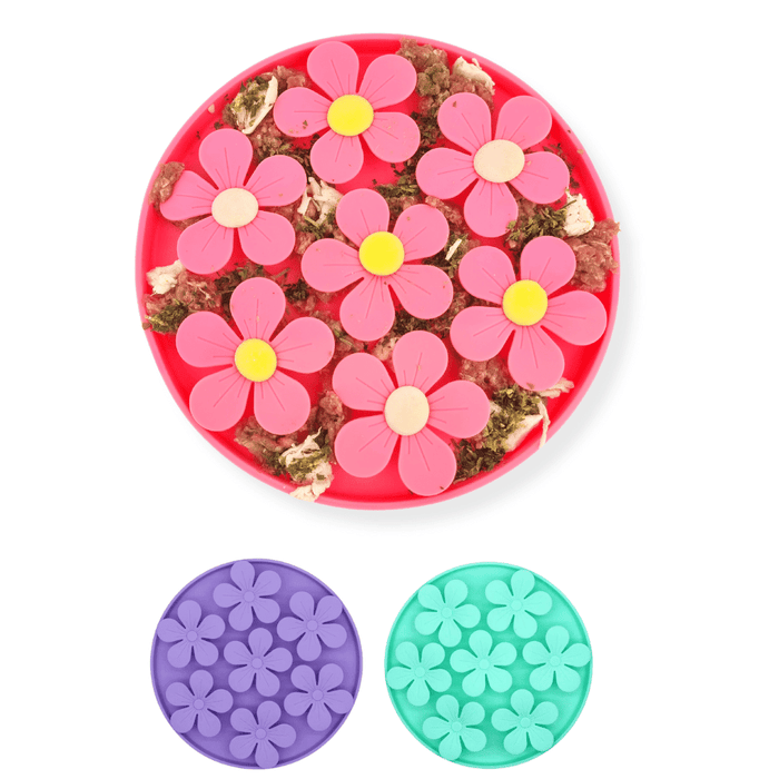 3D Flower Slow Feeder - Slow Feeding Bowls from . at DoggyTopia