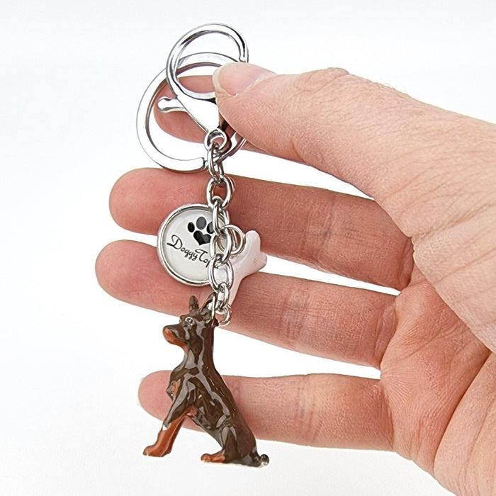 3D Kelpie Key Ring - Key Rings from Sale at DoggyTopia