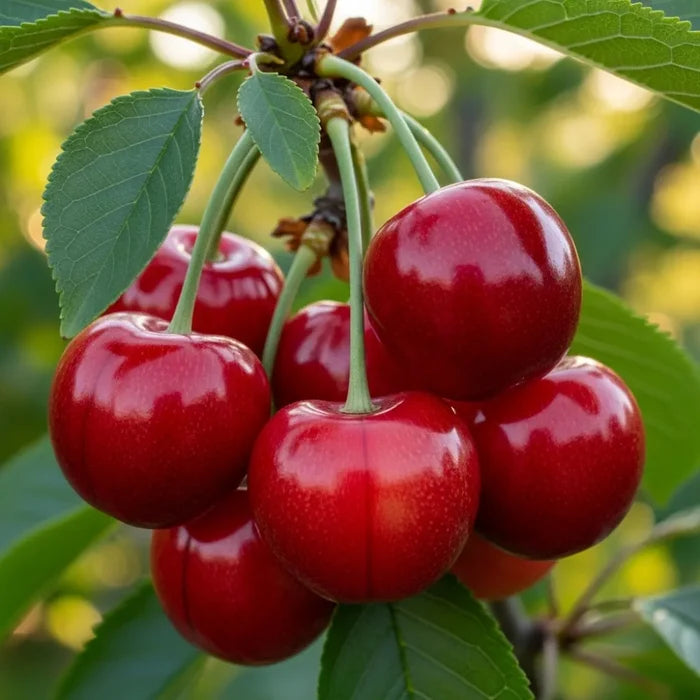 3ft 'Summer Sun' Cherry Tree | 4.5L Pot | Colt Rootstock