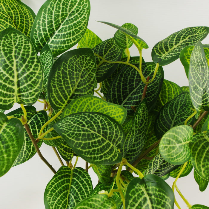 50cm Artificial Pothos Plant With Ceramic Planter And Stand
