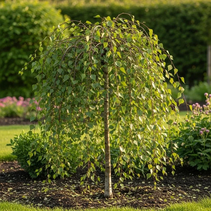 5ft Young's Weeping Birch Tree | Betula Pendula 'Youngii' | 5L Pot | 2 Years Old