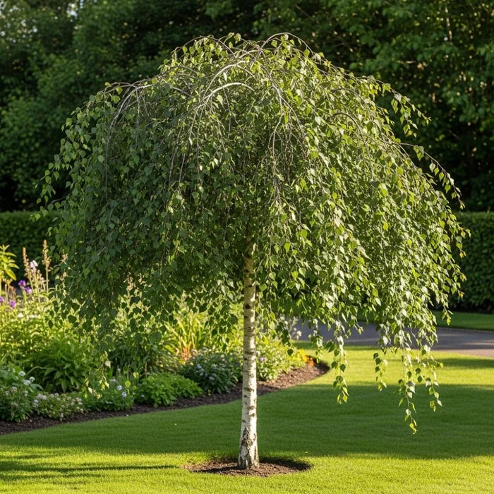 5ft Young's Weeping Birch Tree | Betula Pendula 'Youngii' | 5L Pot | 2 Years Old