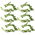 6 x 180cm Artificial Hanging Trailing Devils Ivy Plant
