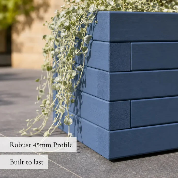 60cm Customisable Wooden Trough Planter