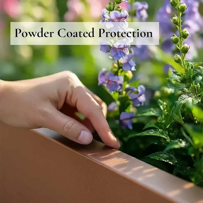 70cm Zinc Galvanised Copper Trough Planter