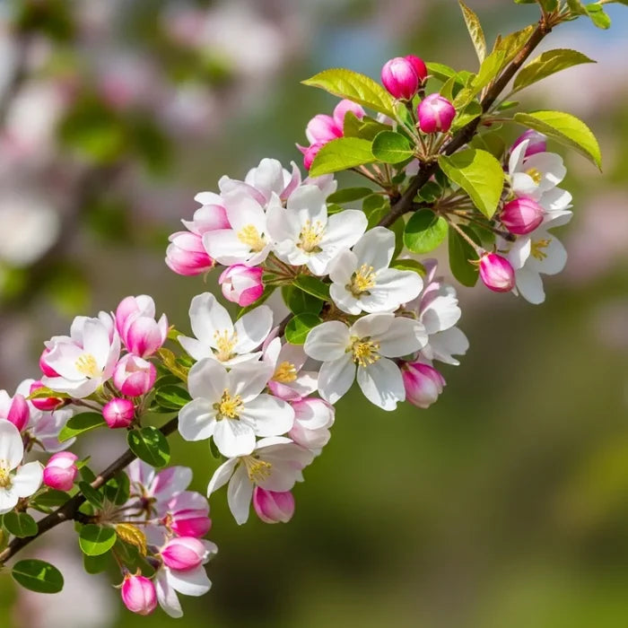 7ft Half-Standard 'Evereste' Crabapple Tree | Mature Bare Root Tree | 6/8cm Girth