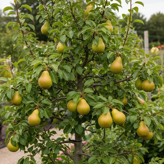 7ft Half-Standard 'Green Williams' Pear Tree | Mature Bare Root | 6/8cm Girth