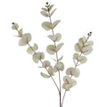80cm White Eucalyptus Foliage Stem