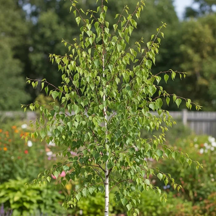 8ft Light-Standard Silver Birch Tree | Betula Pendula | 4/6cm Girth | Grown in 20L Airpot