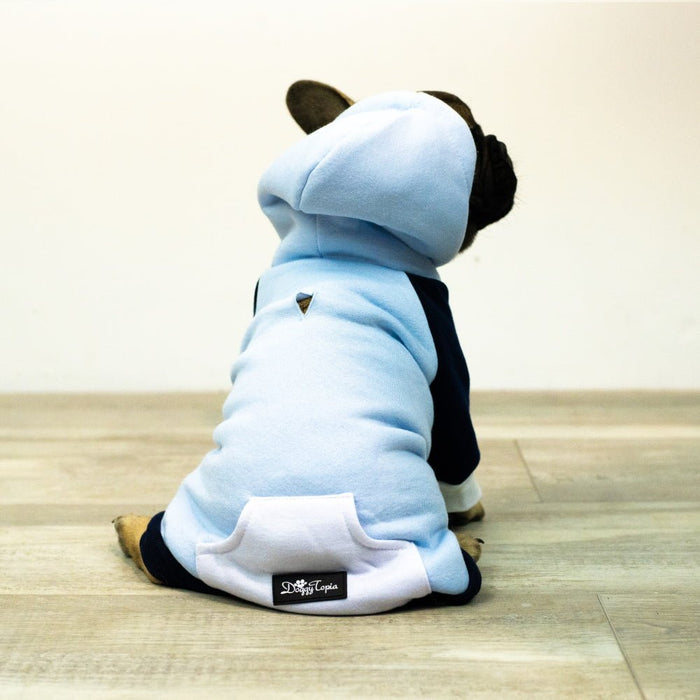 Active Zip Hoodie - Blue - Hoodies from Sale at DoggyTopia