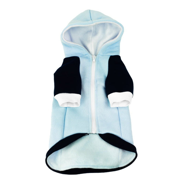 Active Zip Hoodie - Blue - Hoodies from Sale at DoggyTopia