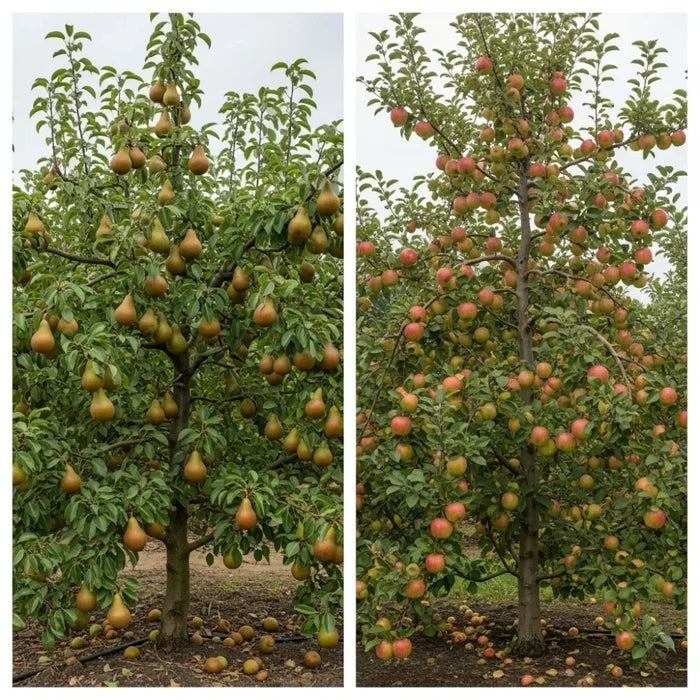 Apple and Pear Trees | Perfect Partners | 2 x Bare Root Trees