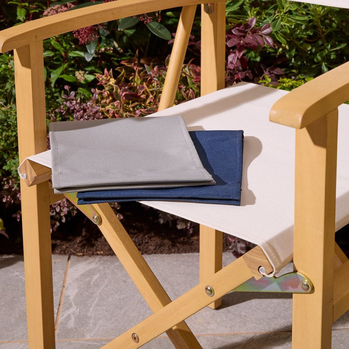 Ascot Folding Director's Chair - Midnight Blue