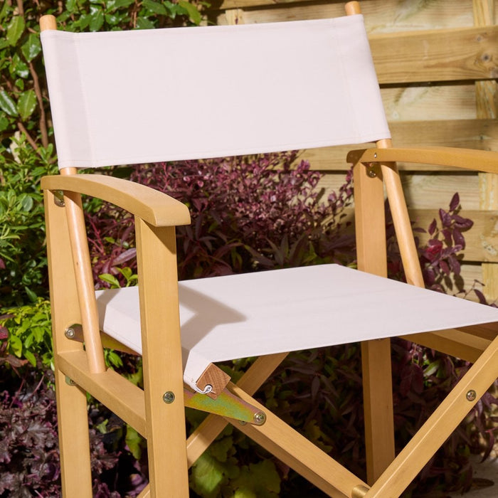 Ascot Folding Director's Chair - Natural