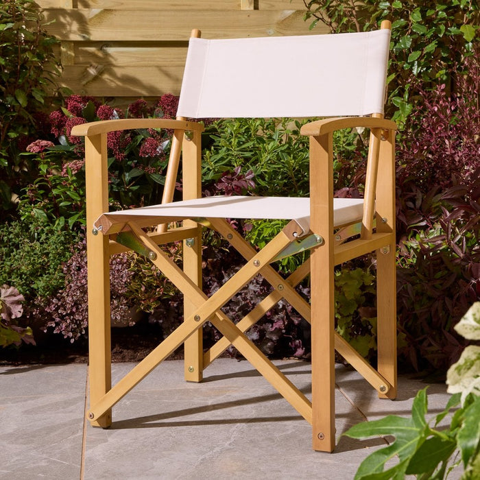 Ascot Folding Director's Chair - Natural