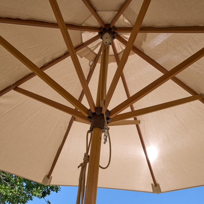 Ashdown Wooden Parasol - 2.2m