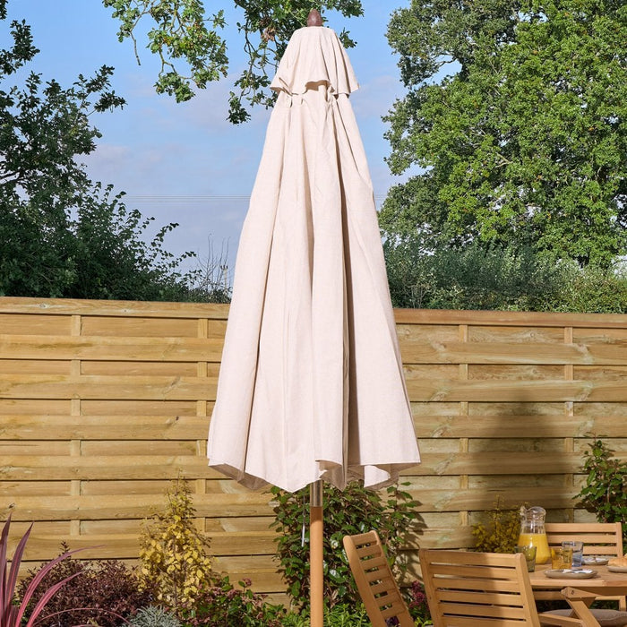 Ashdown Wooden Parasol - 3m
