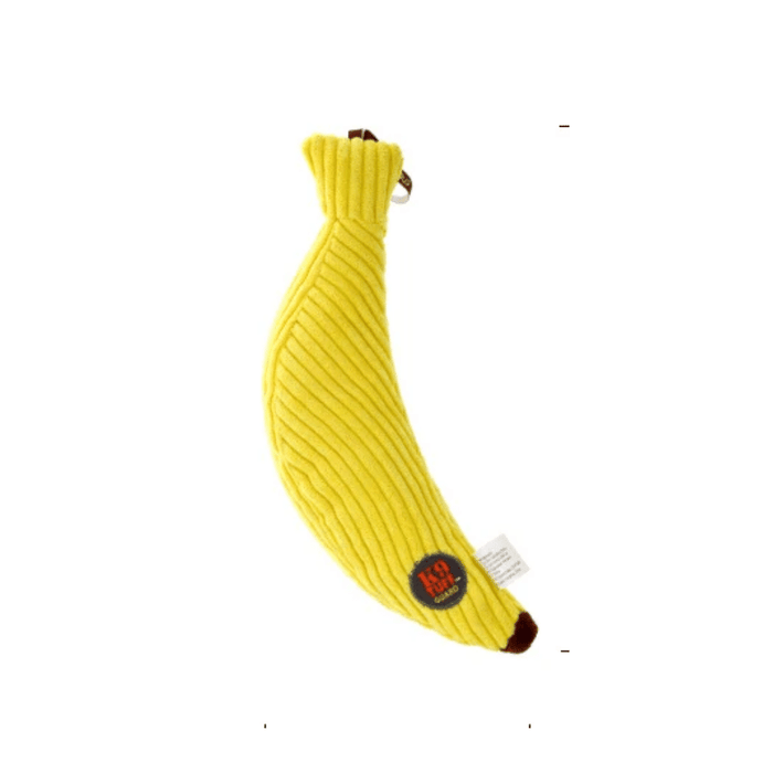 Banana Plush Dog Toy - Plush Toys from . at DoggyTopia