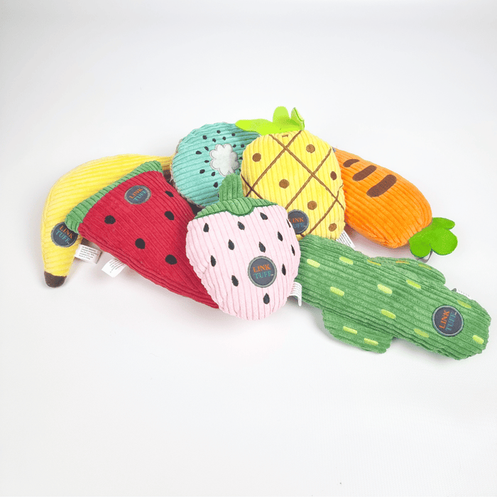 Banana Plush Dog Toy - Plush Toys from . at DoggyTopia