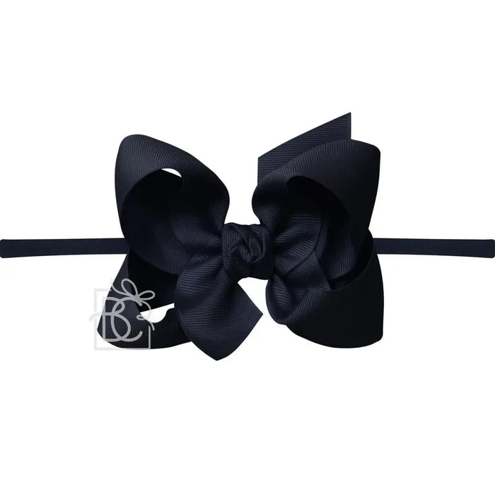 Beyond Creations Pantyhose Headband Large Bow