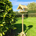 Bird Table with House
