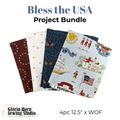 Bless the USA Project Bundle - Fabric Kit | 12.5" x WOF