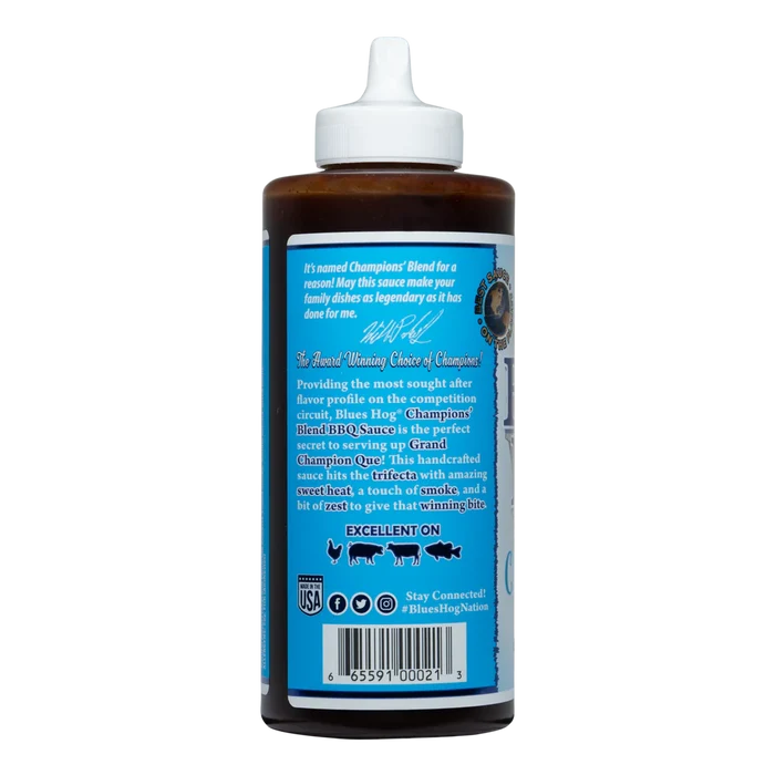 Blues Hog Champions' Blend BBQ Sauce 24oz