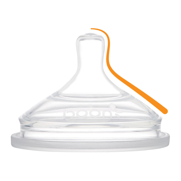 Boon Nursh Silicone Nipples 3-Pack