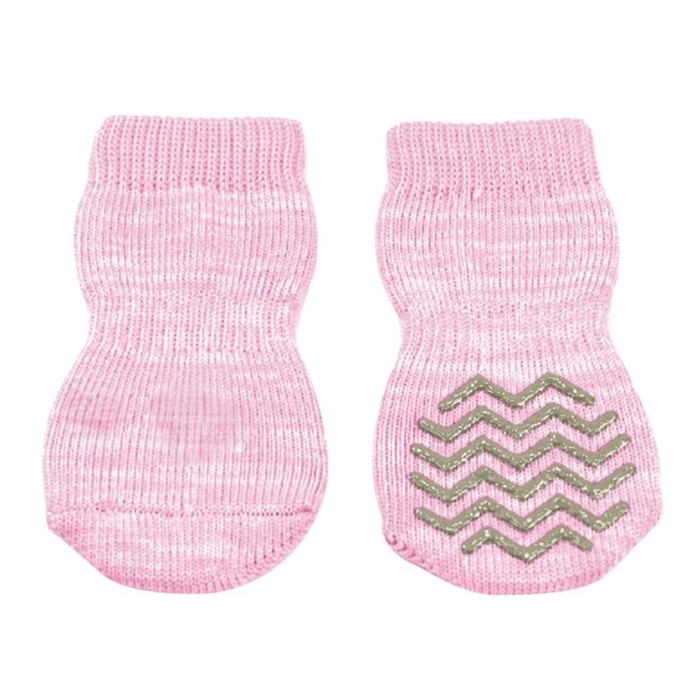 Bubblegum Pink Dog Socks - Dog Socks from . at DoggyTopia