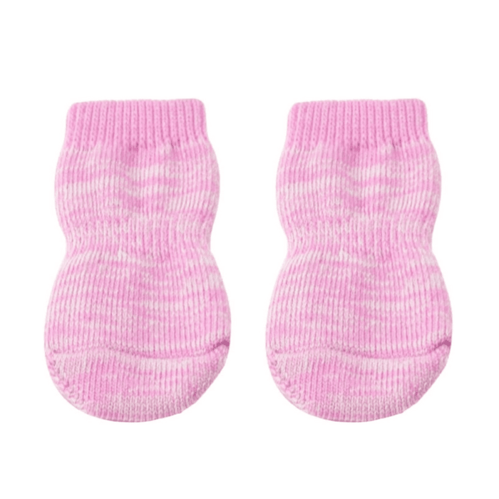Bubblegum Pink Dog Socks - Dog Socks from . at DoggyTopia
