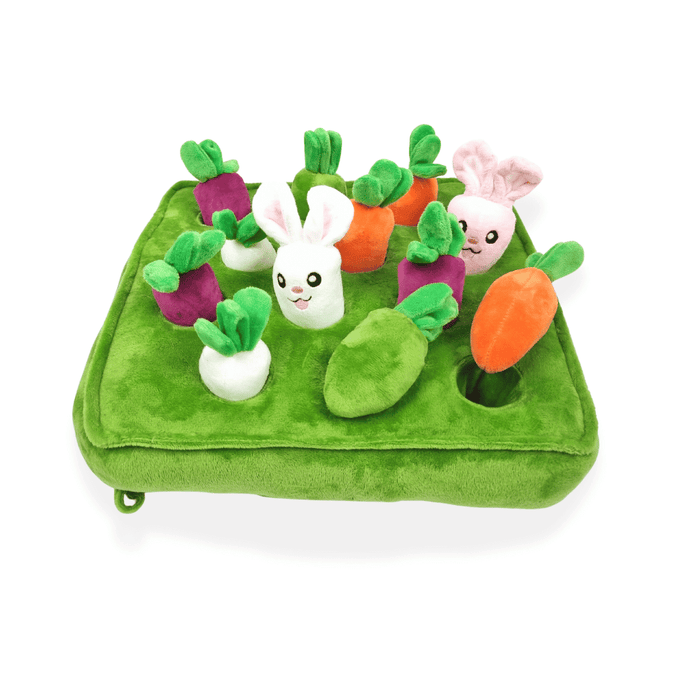 Bunny Garden Nose Work Toy - Foraging Toy from . at DoggyTopia