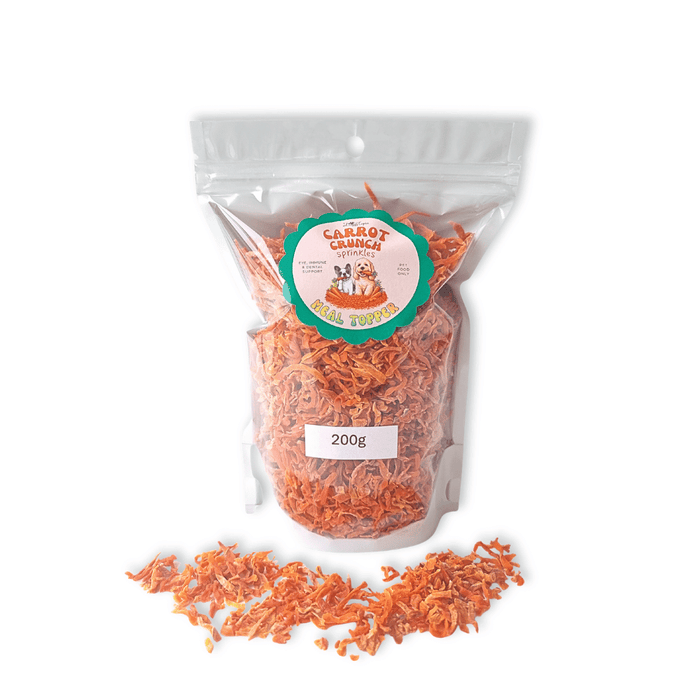 Carrot Crunch Sprinkles Meal Topper - Meal Topper from DoggyTopia at DoggyTopia