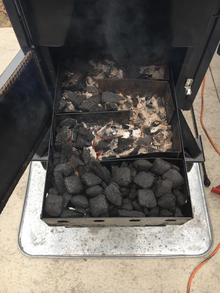 Charcoal Snake Maze - Humphreys BBQ