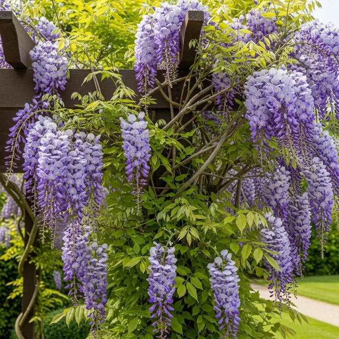 Chinese Wisteria | Wisteria sinensis | 2 * 7ft Grafted Plants in 10L Pots