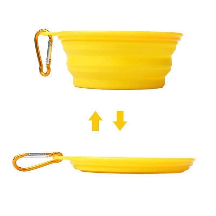 Collapsible Travel Dog Bowl - Travel Bowls from . at DoggyTopia