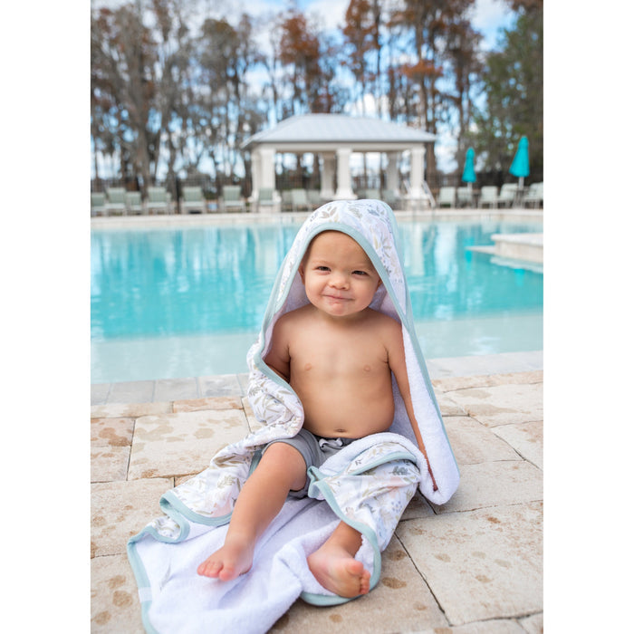 Copper Pearl Premium Baby Knit Hooded Towel | Rex