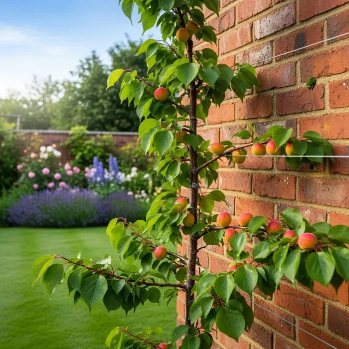 Cordon 'Tomcot' Apricot Tree | 5ft | Bare Root