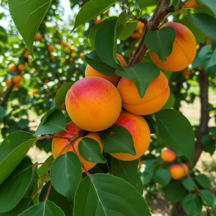 Cordon 'Tomcot' Apricot Tree | 5ft | Bare Root