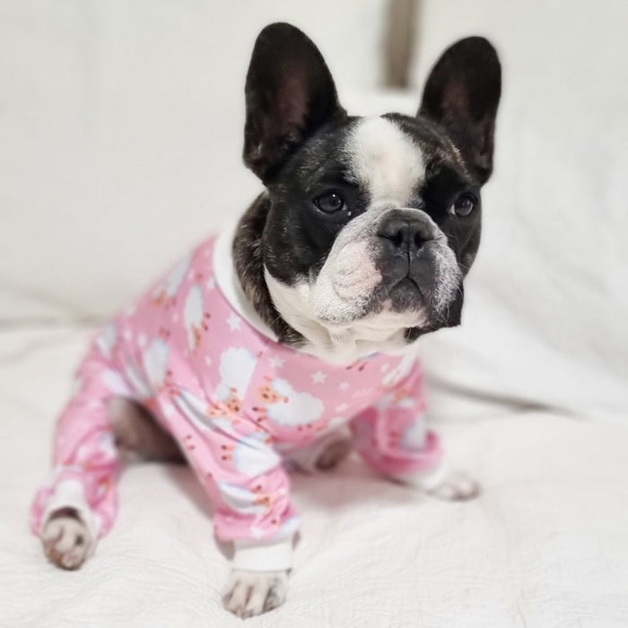Counting Sheep Dog Pyjamas - Pink - Pyjamas from Sale at DoggyTopia