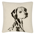 Dalmatian Water Colour Throw Cushion - Cushions from Sale at DoggyTopia