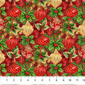Deck the Halls - Baubles Red Multi - 28997-24