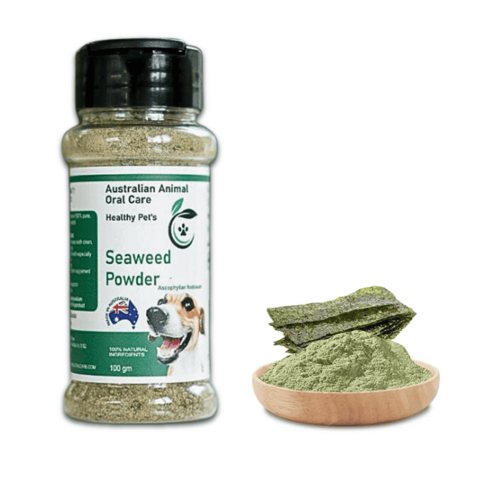 Dental Seaweed Powder - Ascophyllum Nodosum - Oral Care from Australian Animal Oral Care at DoggyTopia
