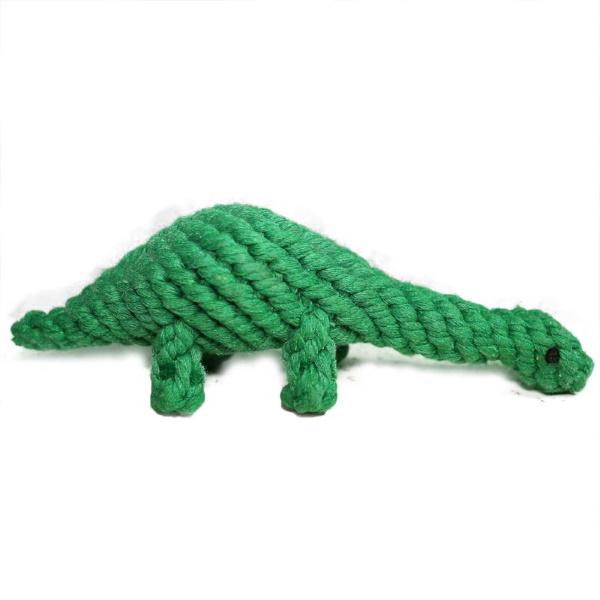 Dinosaur Rope Dog Toy - Rope Toys from . at DoggyTopia