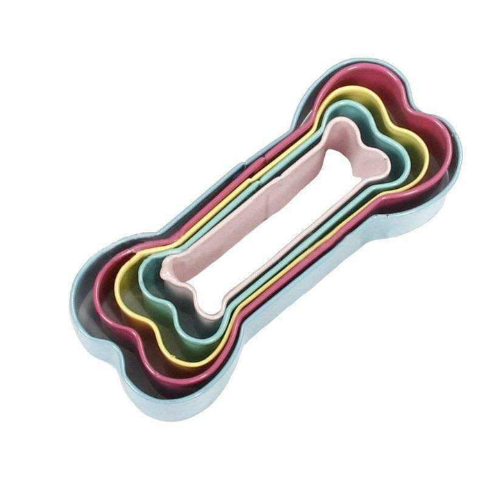 Dog Bone Cookie Cutters, 5pcs - Cookie Cutters from . at DoggyTopia
