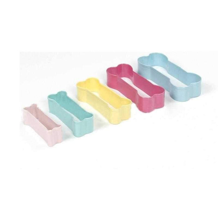 Dog Bone Cookie Cutters, 5pcs - Cookie Cutters from . at DoggyTopia
